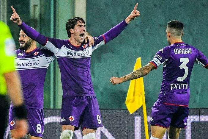 Dusan Vlahovic has scored 33 Serie A goals for Fiorentina in 2021