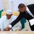 President Muhammadu Buhari and Minister of Justice and Attorney-General of the Federation, Abubakar Malami.