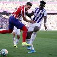 Real Valladolid's Ghanaian defender Mohammed Salisu (R) has joined Southampton