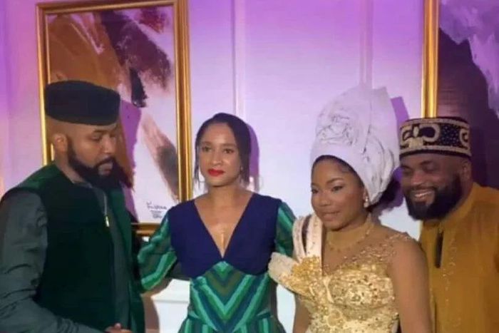 Banky W, Adesua Etomi, Mercy Chinwo and Blessed