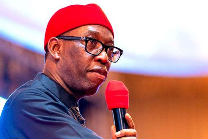 Delta State Governor, ifeanyi okowa. [Ripples]