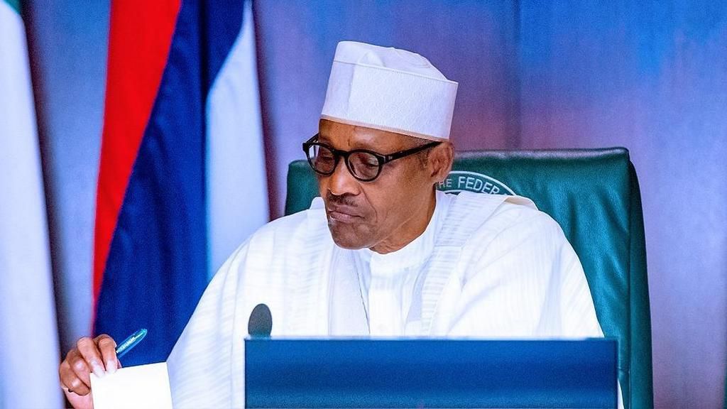 President Muhammadu Buhari. [Twitter/@BashirAhamaad]