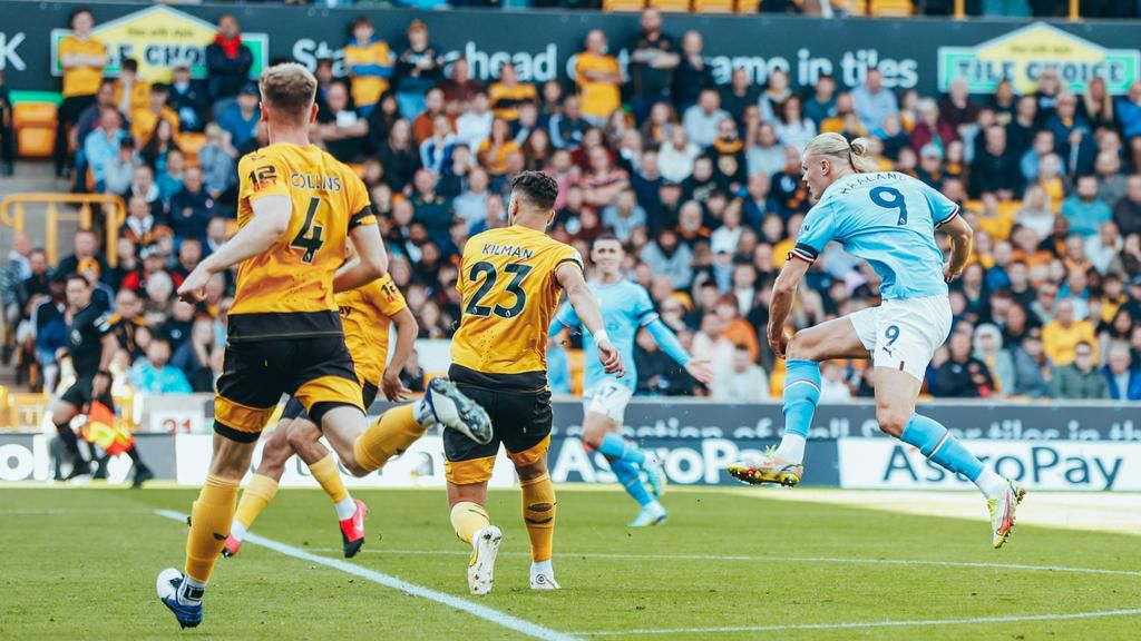 Reactions to Haaland as Manchester City beat Wolves 3-0 to go top of the table