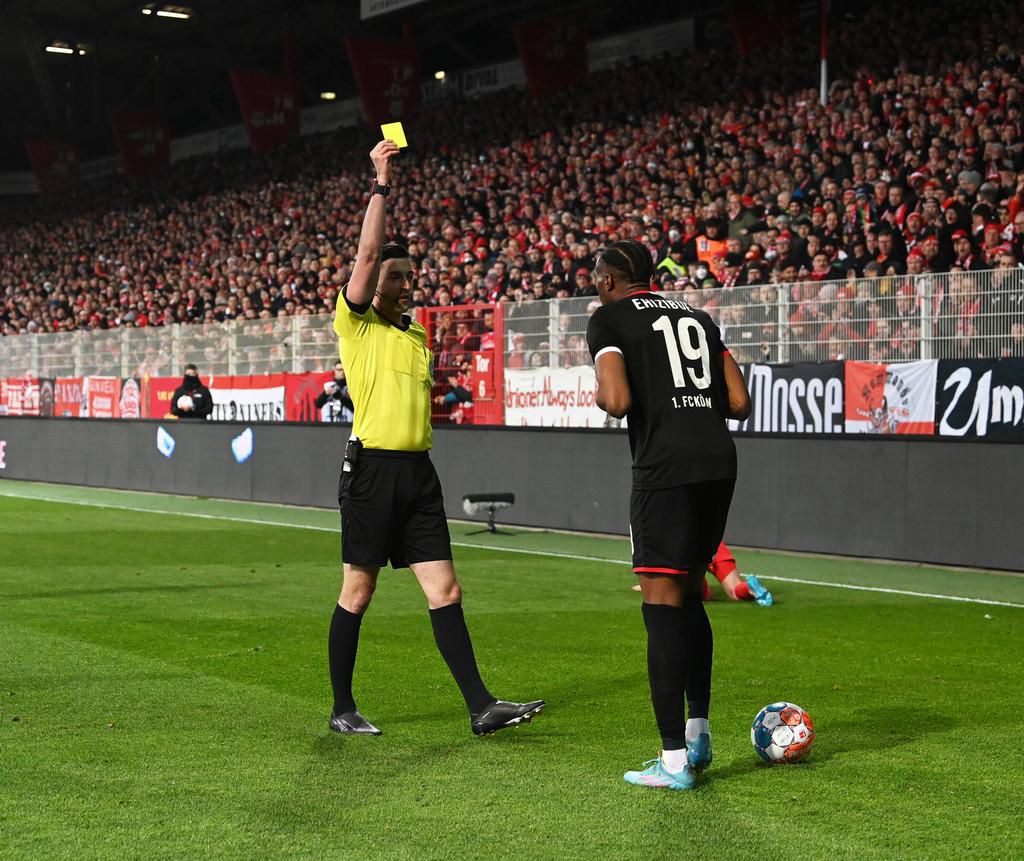 Kingsley Ehizibue was surprised to get a booking