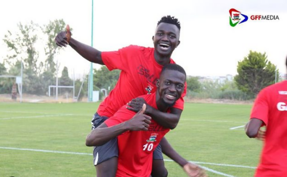 Musa Barrow (bottom) brings great form and an eye for the spectacular to AFCON