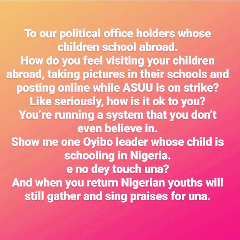 Ahmed Musa shames Nigerian politicians on ASUU strike