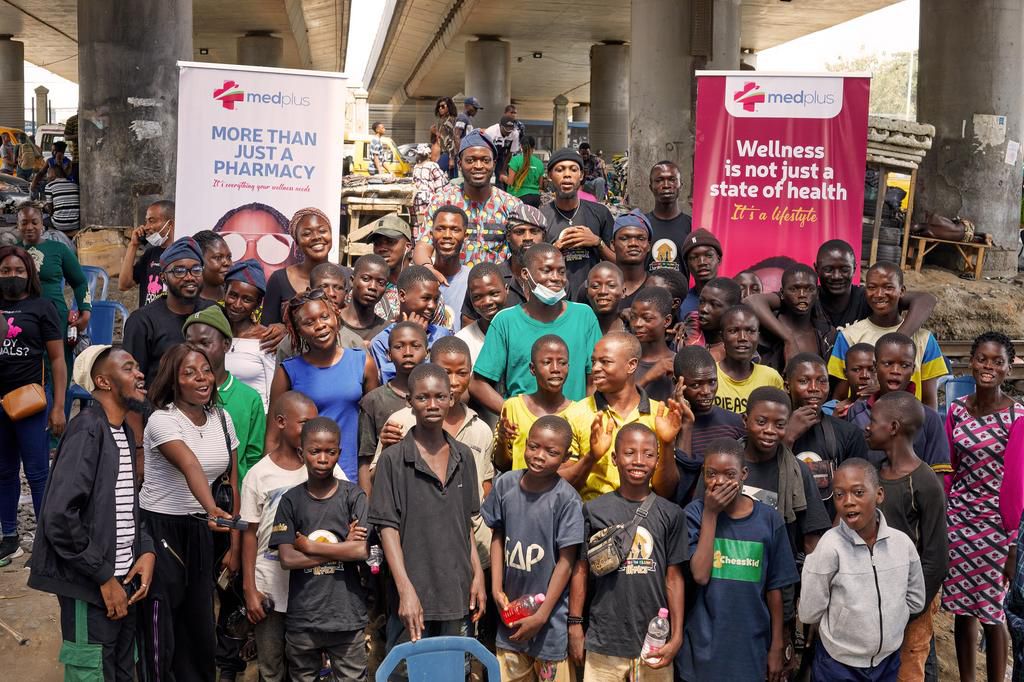 Medplus Pharmacy launches medical outreach to children at Chess in Slums in Oshodi Under Bridge
