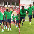 Super Eagles in training ahead of Algeria friendly
