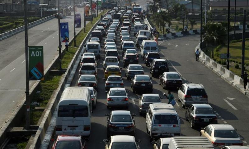 Lagos residents are spending hours in traffic jams