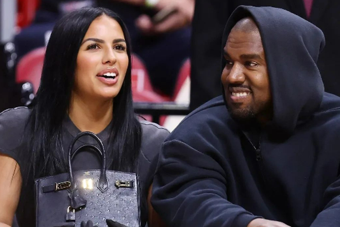 Kanye West and Chaney Jones [Instagram/titaniummagazineofficiall]