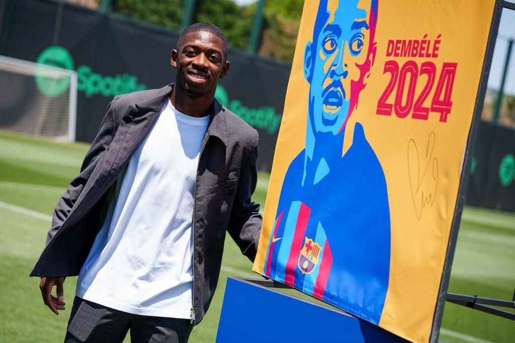 Why Dembele snubbed Chelsea to continue at Barcelona
