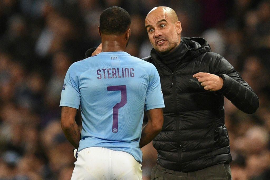 Manchester City manager Pep Guardiola wants Raheem Sterling to fight for his place in the team