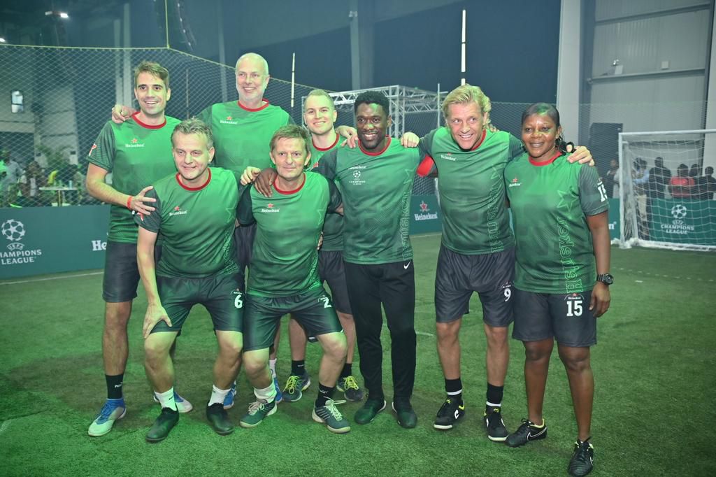 Seedorf, Okocha and Davido feature in the Heineken Novelty Face-Off