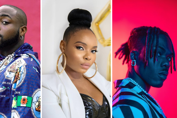 Davido, Ckay and Yemi Alade