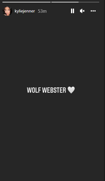 Kylie Jenner announces name of her and Travis Scott’s baby boy