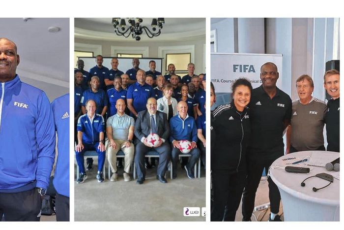 Austin Eguavoen celebrates brilliant 3 days at Technical Directors Seminar in Egypt