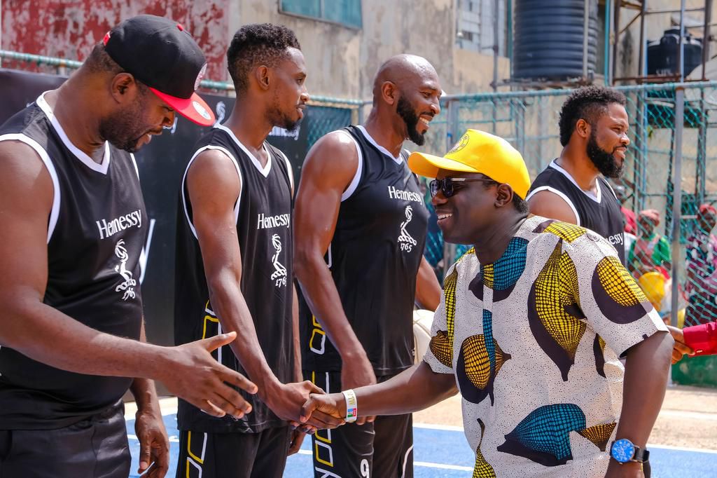 Hennessy revitalises Festac Park 23 Basketball Court with “In The Paint” initiative