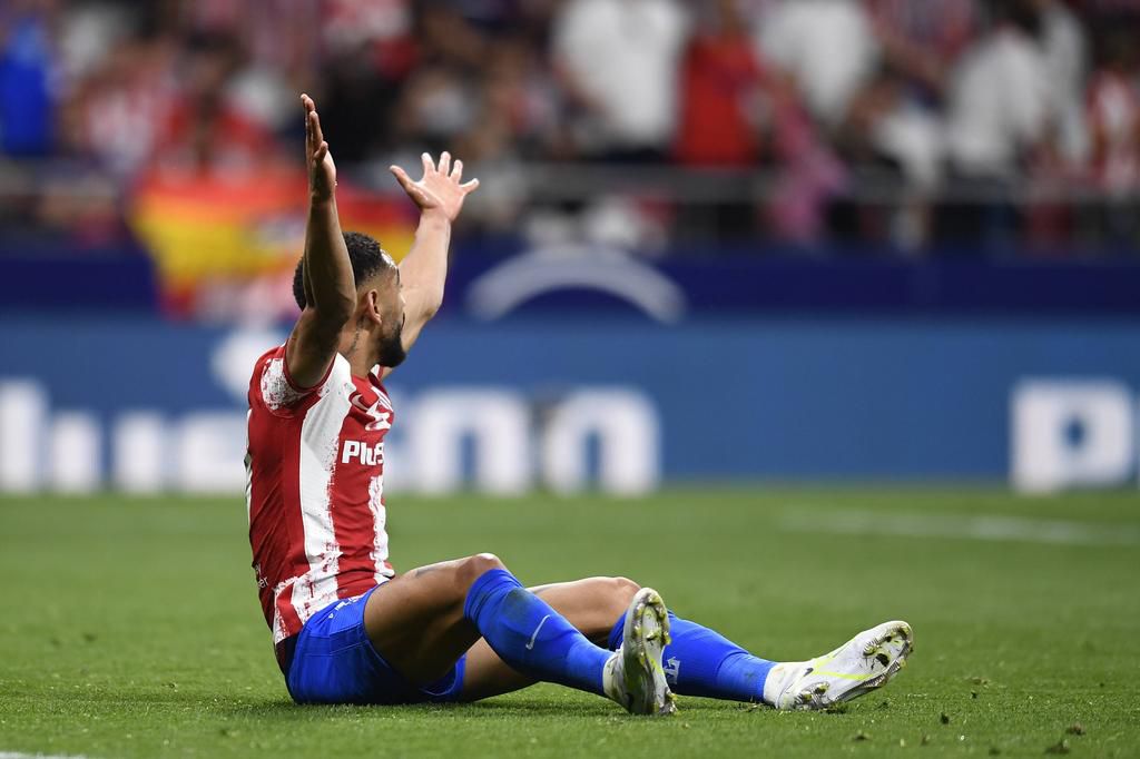 Mattheus Cunha won the winning penalty for Atletico against Real Madrid on Sunday