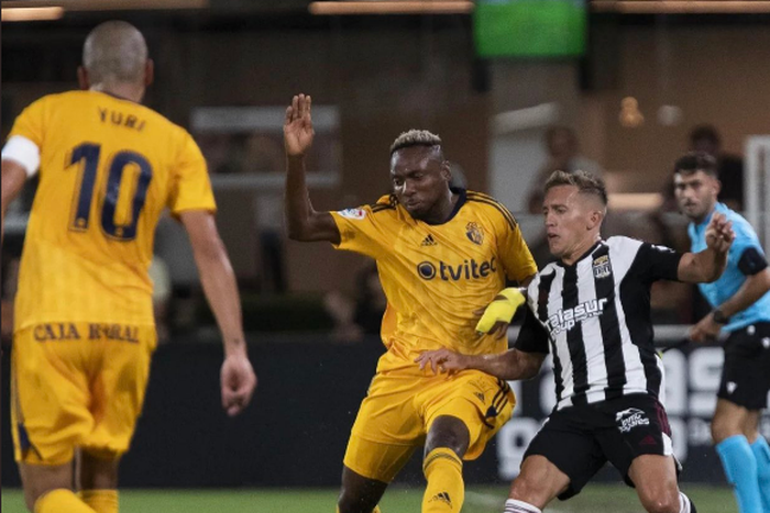 Nwakali helped Ponferradina to a win in their first league game