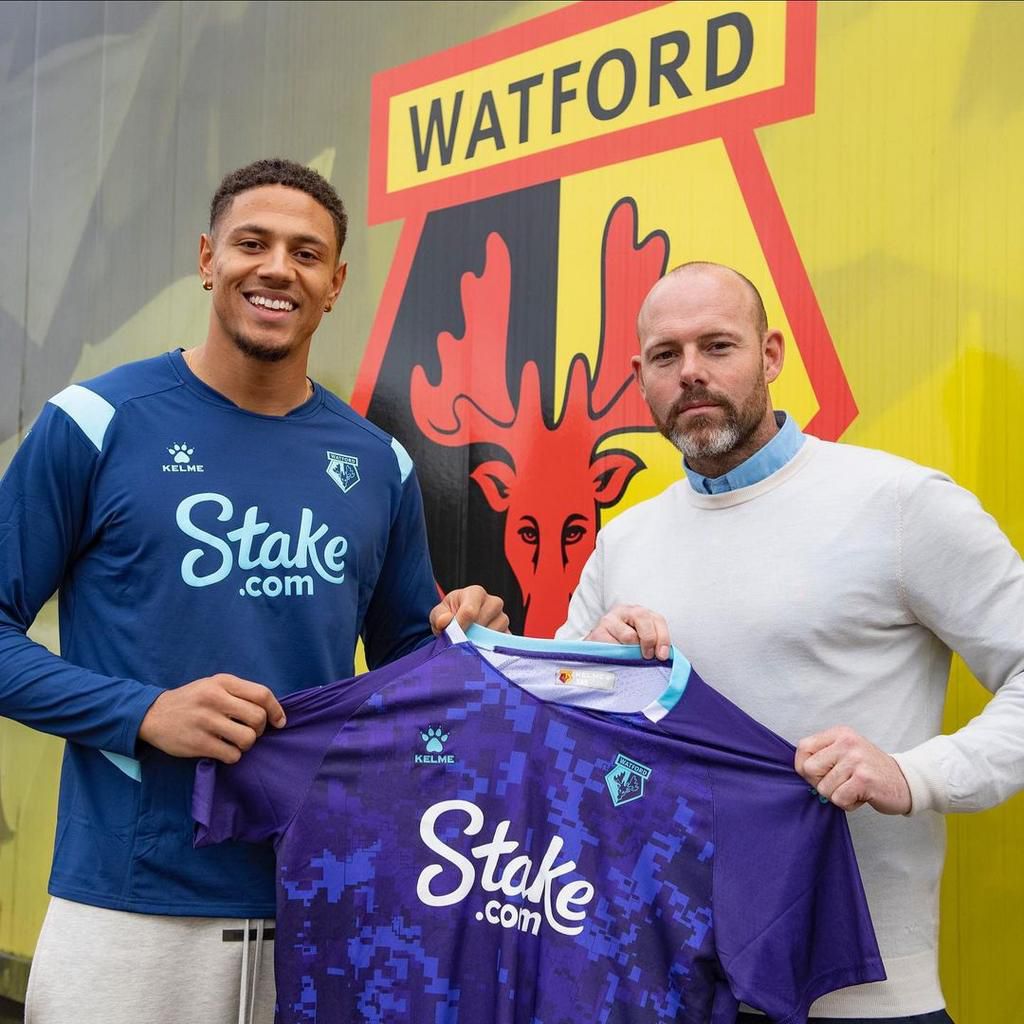 Maduka Okoye unveiled as a new Watford player.