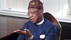 Minister of Information and Culture, Lai Mohammed [DW]