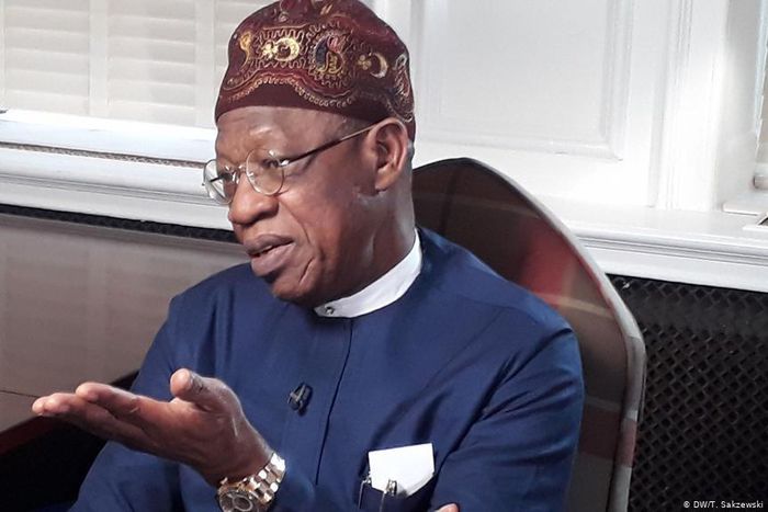 Minister of Information and Culture, Lai Mohammed [DW]
