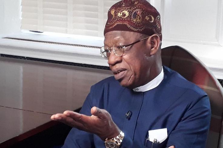 Minister of Information and Culture, Lai Mohammed [DW]