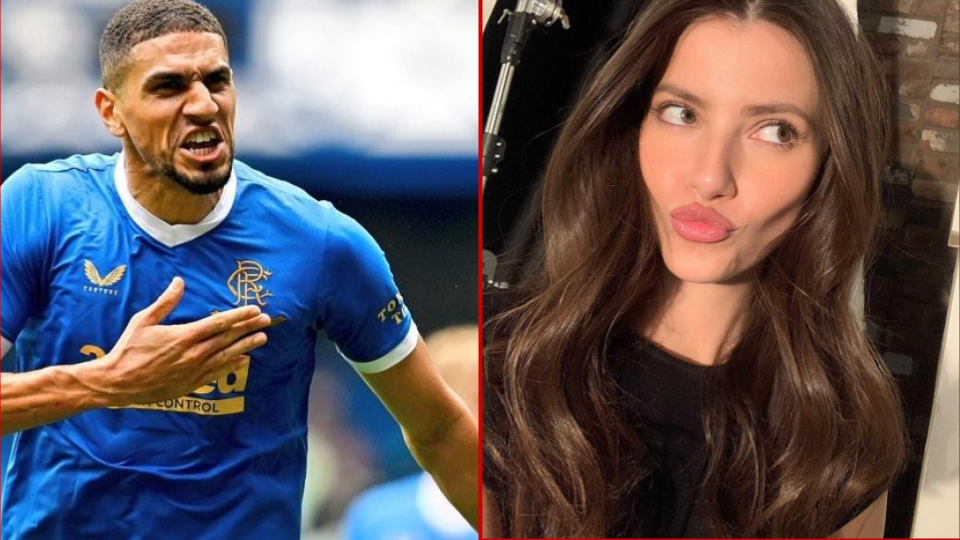 Leon Balogun and his girlfriend Maya Zamboni (2)