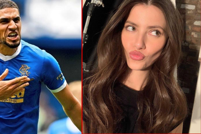 Leon Balogun and his girlfriend Maya Zamboni (2)