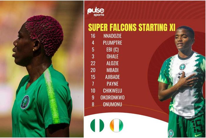 Asisat Oshoala is missing from the team list to face Ivory Coast