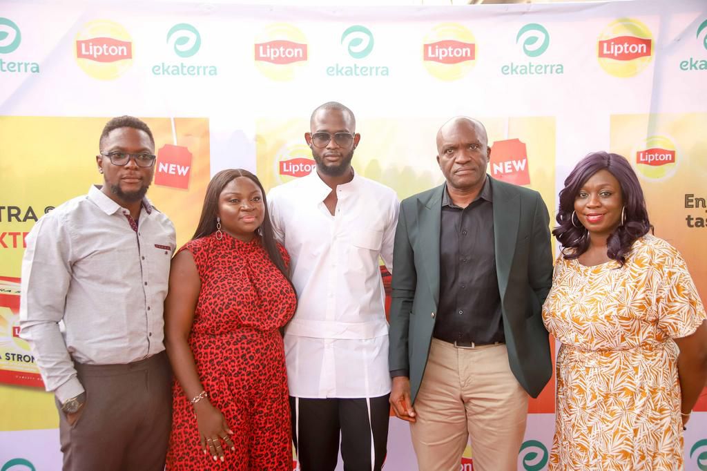 Lipton hosts a Sip and Paint event with Toke Makinwa, Denola Grey, Taymesan, and others to launch the new Lipton Extra Strong tea