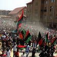 Protesting IPOB members