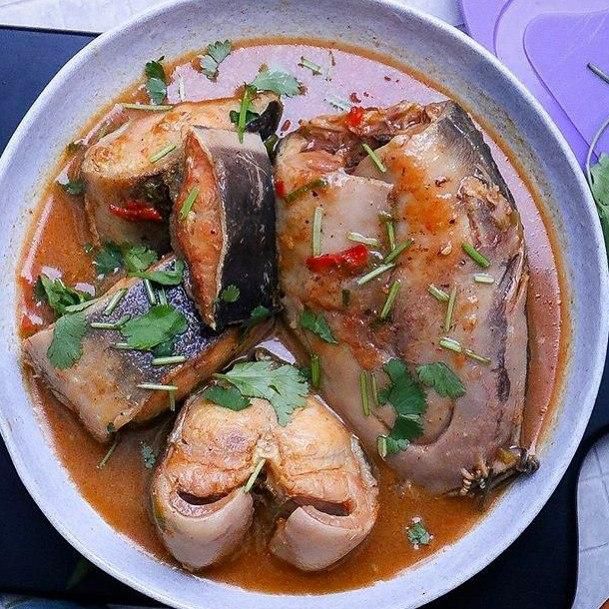 Fresh fish pepper soup