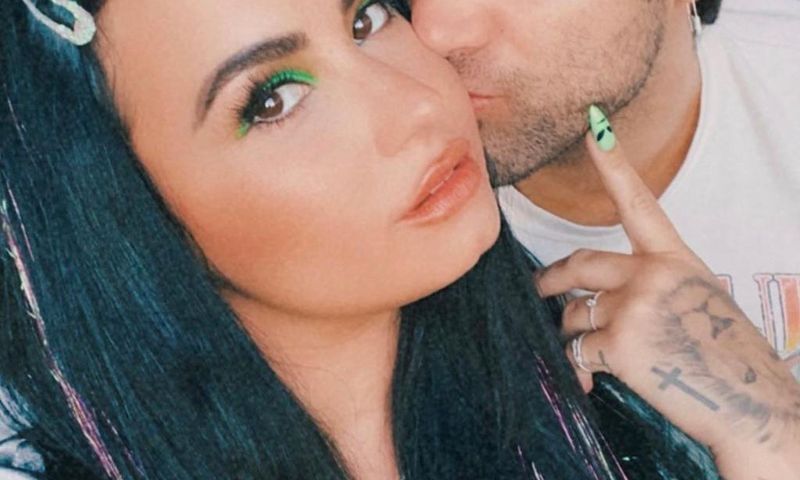 Demi Lovato and bae, Max Ehrich [Instagram/DDLovato]