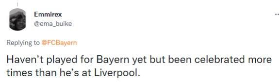 Reactions to Bayern Munich's celebration of Sadio Mane