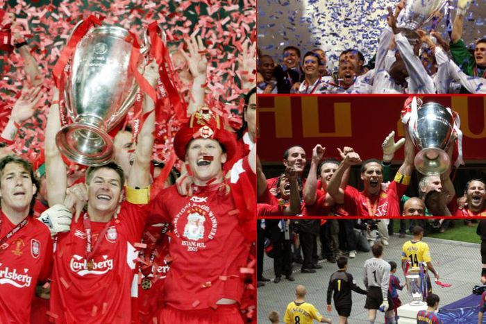 Top five UCL finals of all time