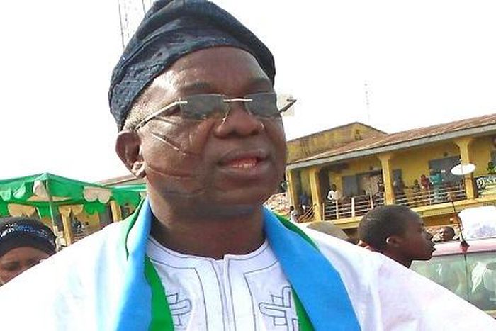 Oyo State Deputy Governor, Rauf-Olaniyan was denied access to Ajimobi's fidau prayer (Radio Nigeria)