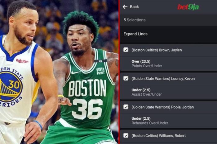 Stake on the NBA finals with Bet9ja's NBA Players' Specials