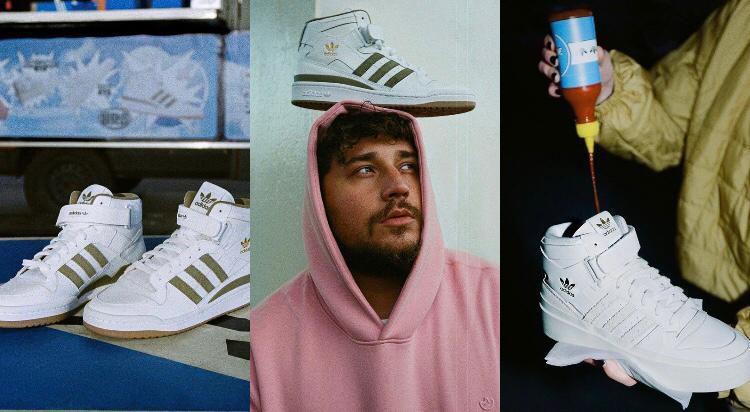 Adidas Russia showed off the Adidas FORUM sneaker edition