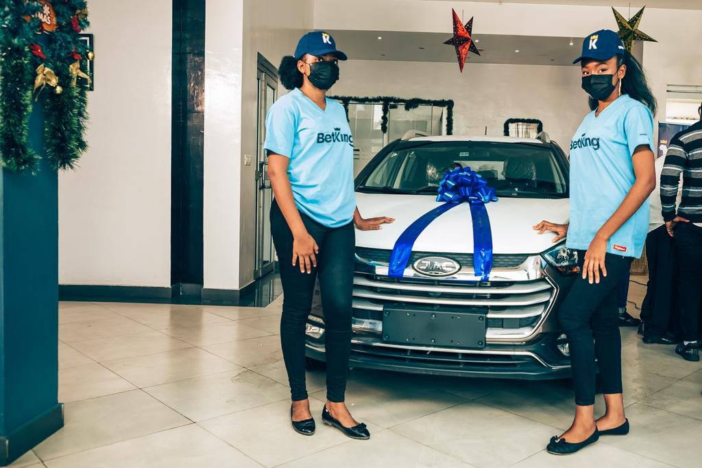 BetKing Jay Jay Okocha speaking Afkon feeling prize giveaway competition