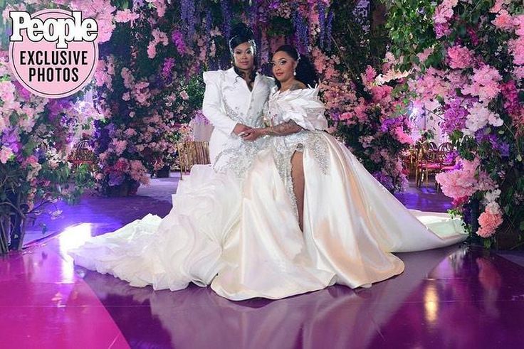 American rapper Da Brat weds partner Judy Dupart [Instagram/DaBrat]