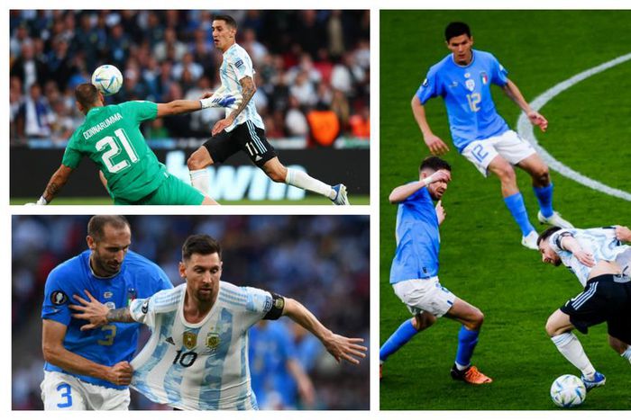 Messi, Di Maria shine as Argentina beat Italy in clash of champions
