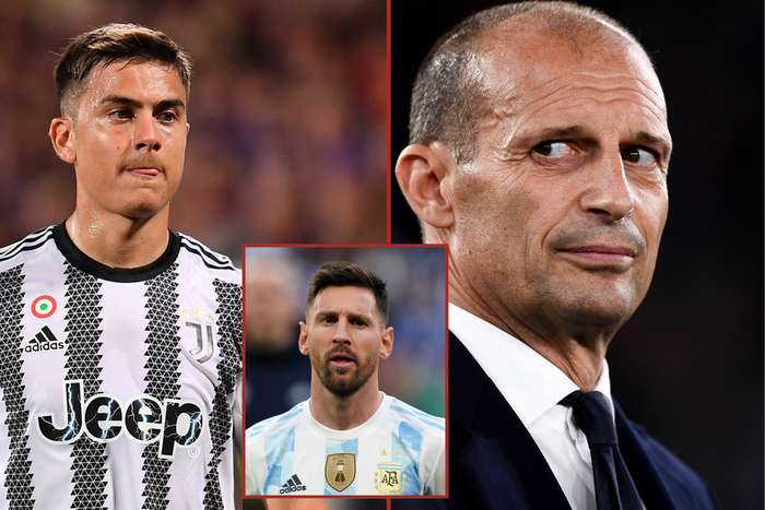 Juventus coach Allegri shades ex-Juventus star Paulo Dybala