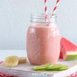 Watermelon-banana smoothie