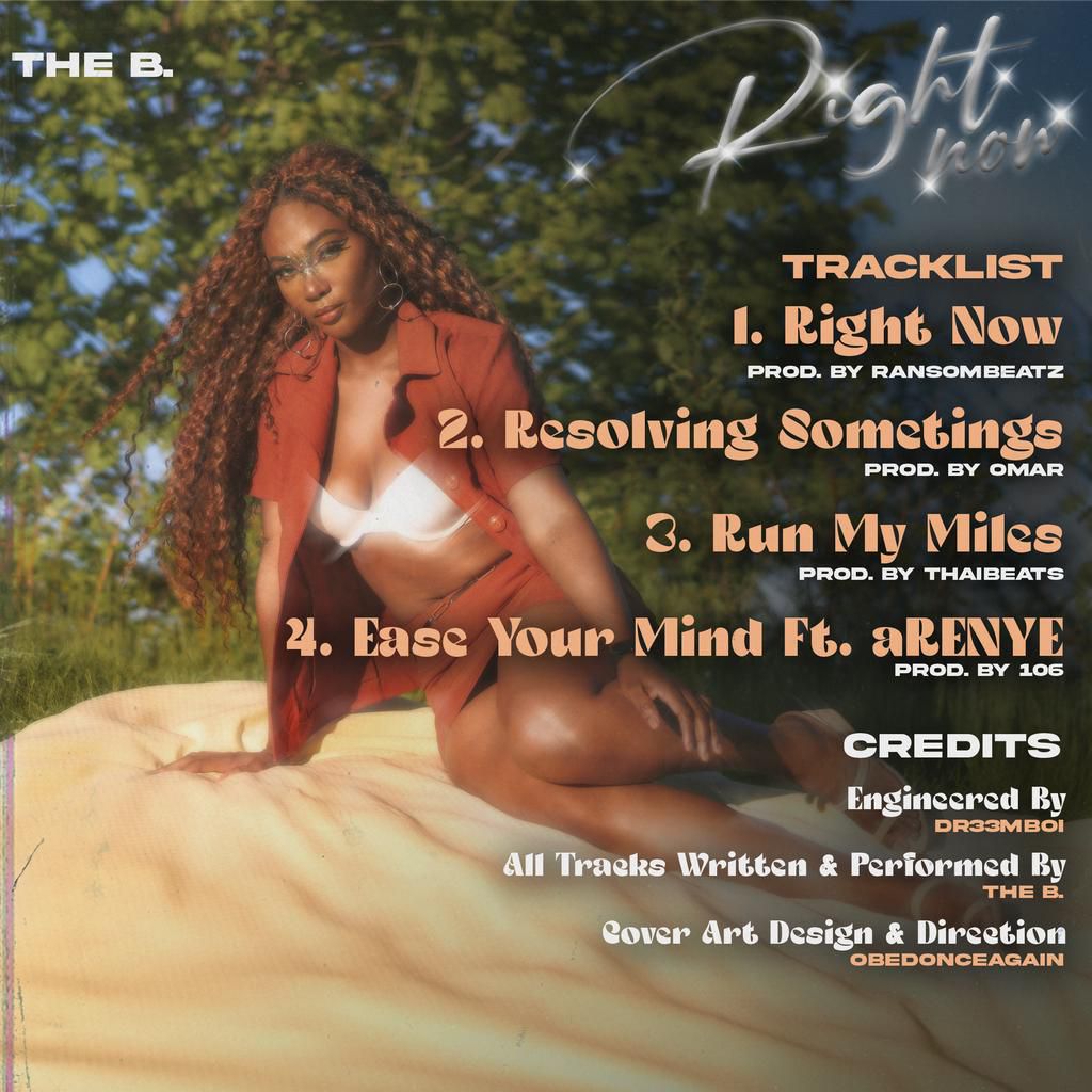 B - Right Now Tracklist