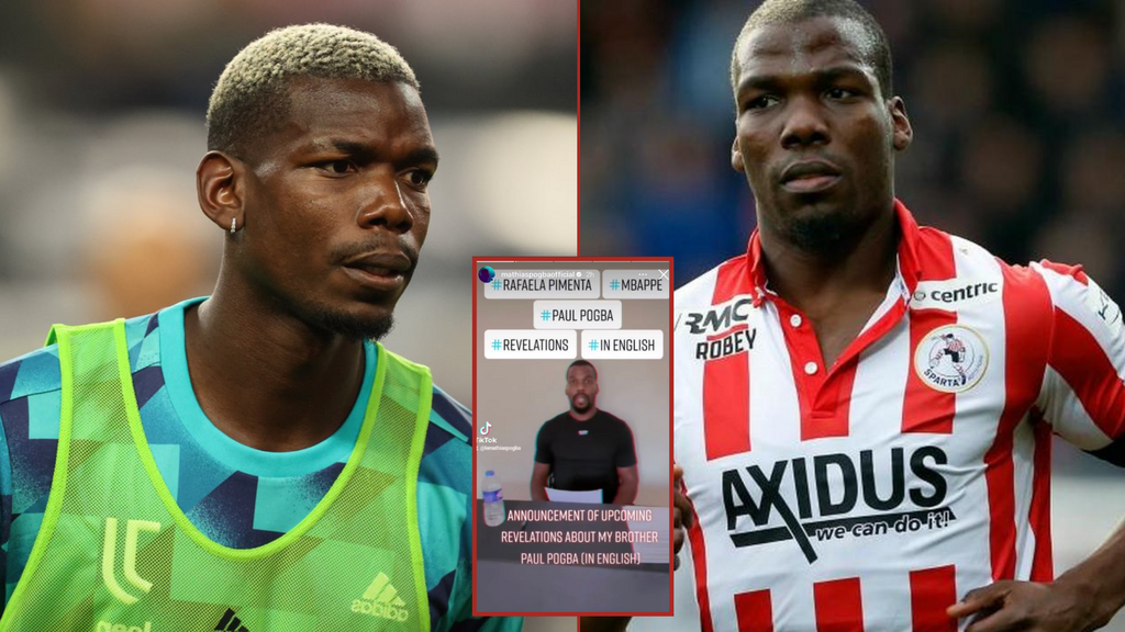 There is currently bad blood between Paul Pogba and Mathias Pogba