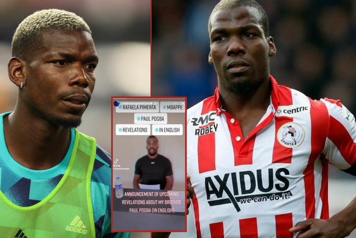 There is currently bad blood between Paul Pogba and Mathias Pogba