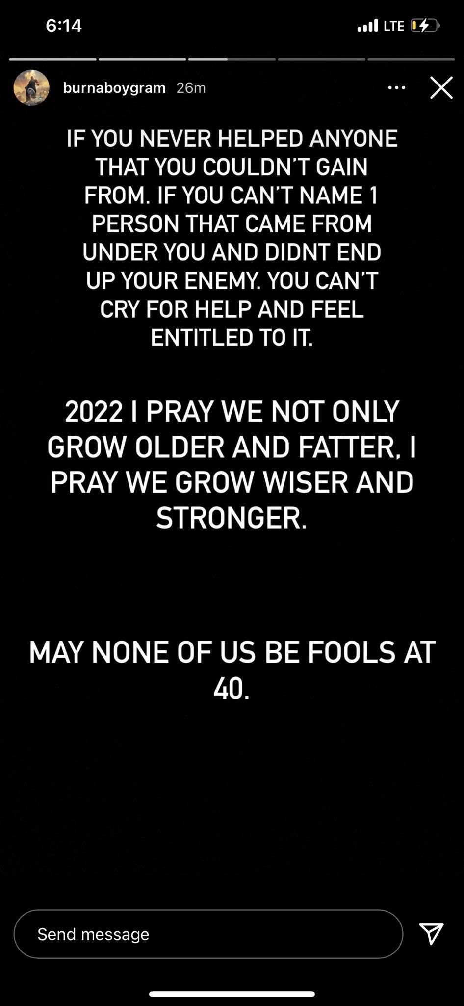 Burna Boy calls Shatta Wale for one on one fight over his recent antics