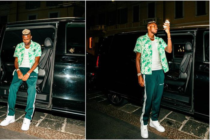 Victor Osimhen came with the sauce of social media