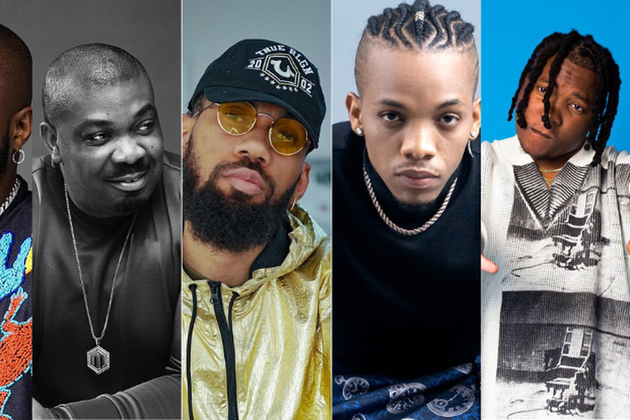 Don Jazzy, Davido, Phyno, Tekno, and KDDO